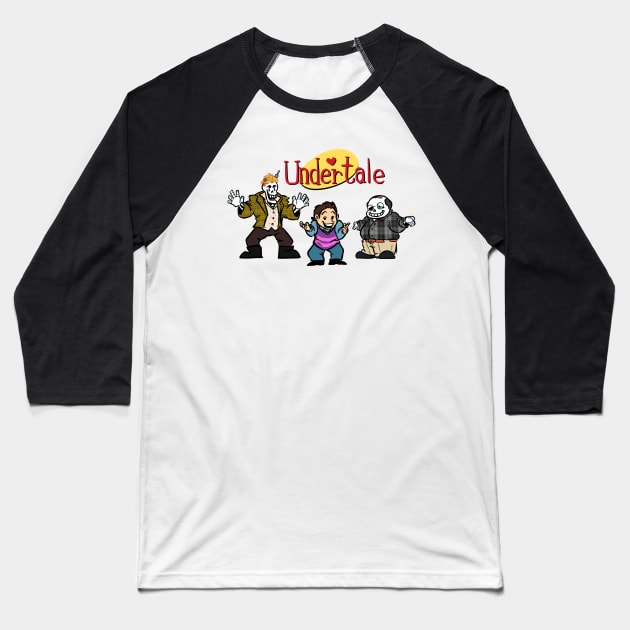 Undertale Baseball T-Shirt by Pako